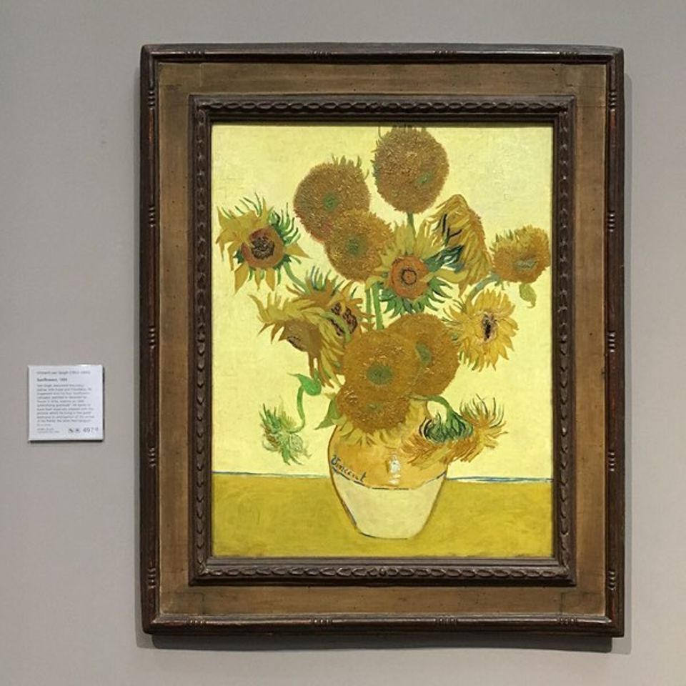 Are The Sunflowers In The National Gallery?