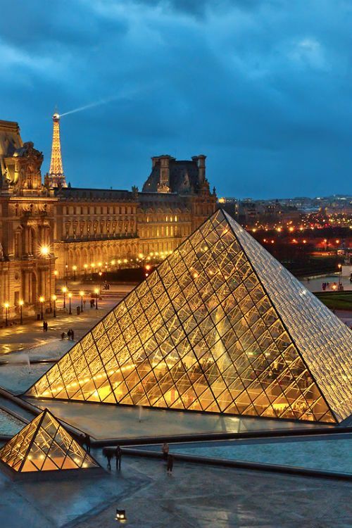 Louvre Museum To Eiffel Tower