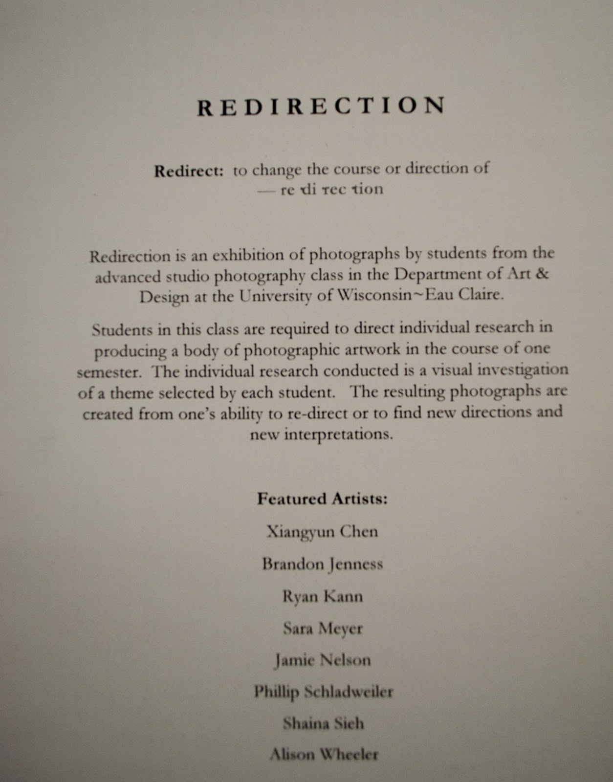 What Is An Exhibition Description?